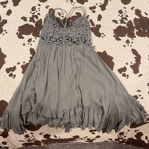 Green dress from wild oak boutique